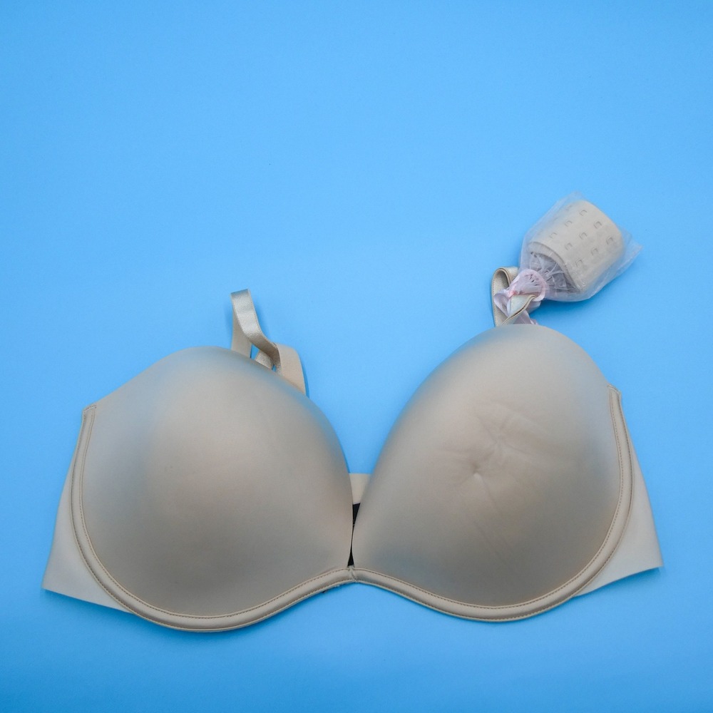 Victoria's Secret Multi-Way Bra Womens 38DD Multioption Beige Strapless Nylon